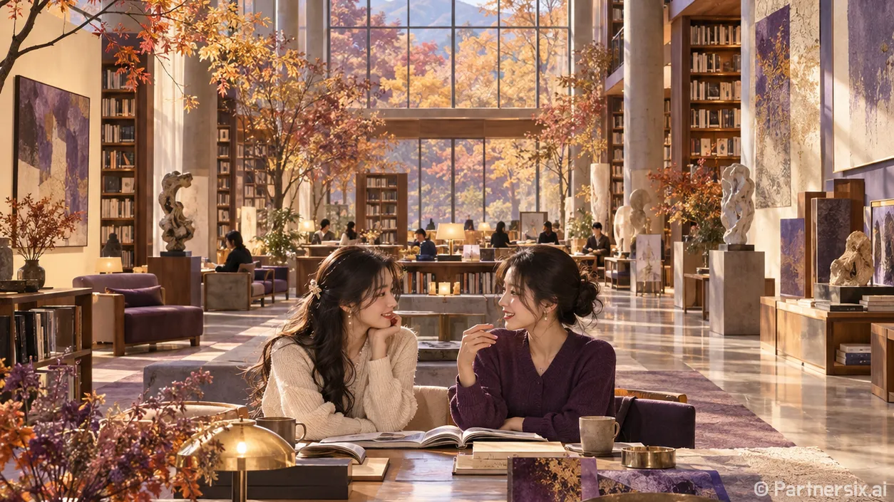배다리도서관 가을의…