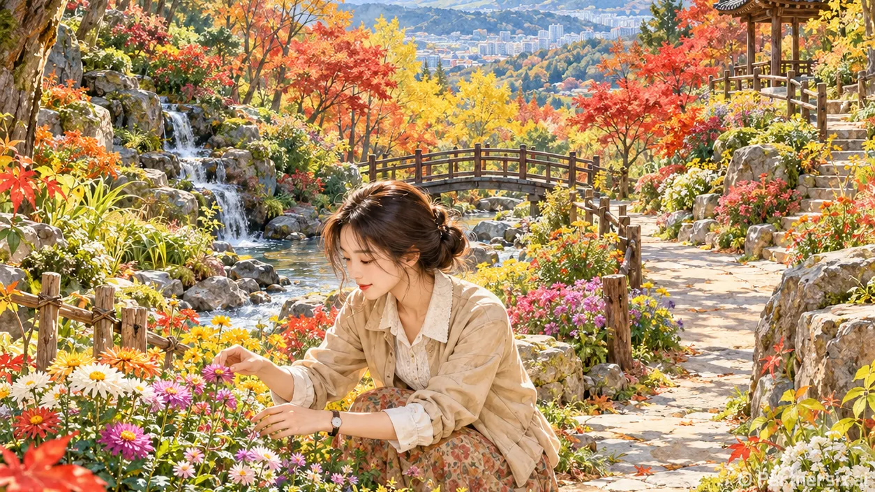 퇴촌 숲속엔 가을쉼표