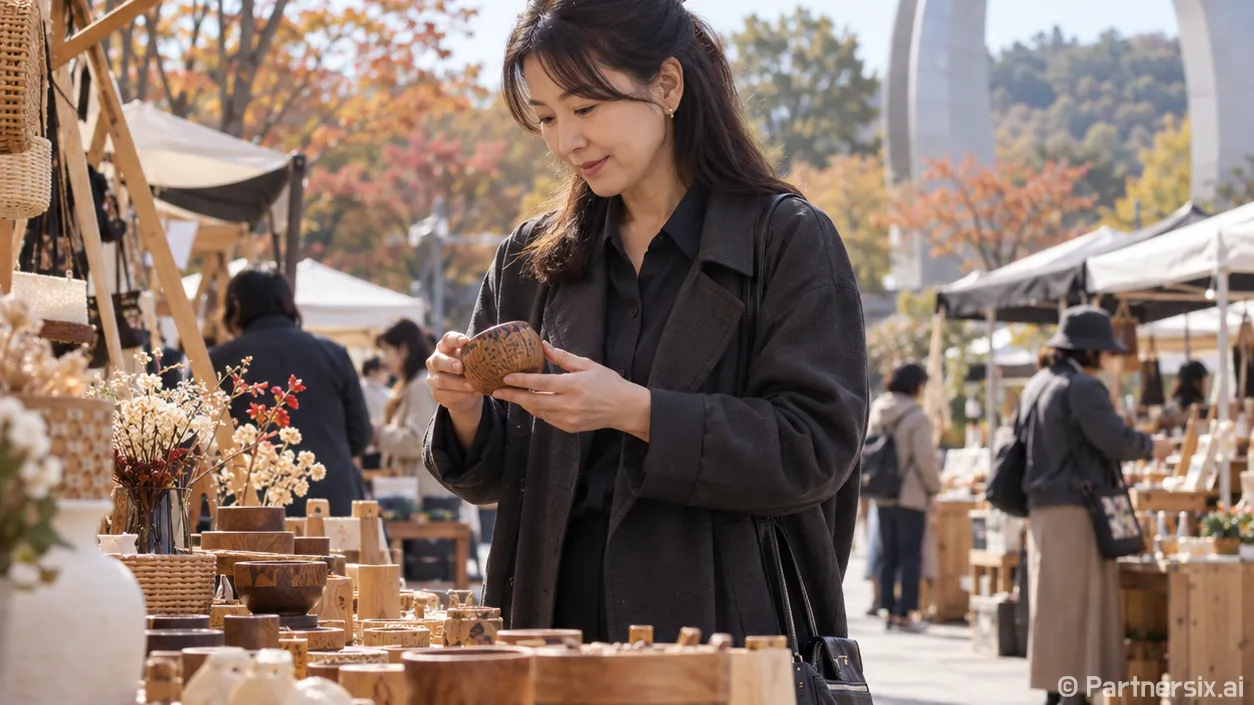 광장에 피어난 주말…