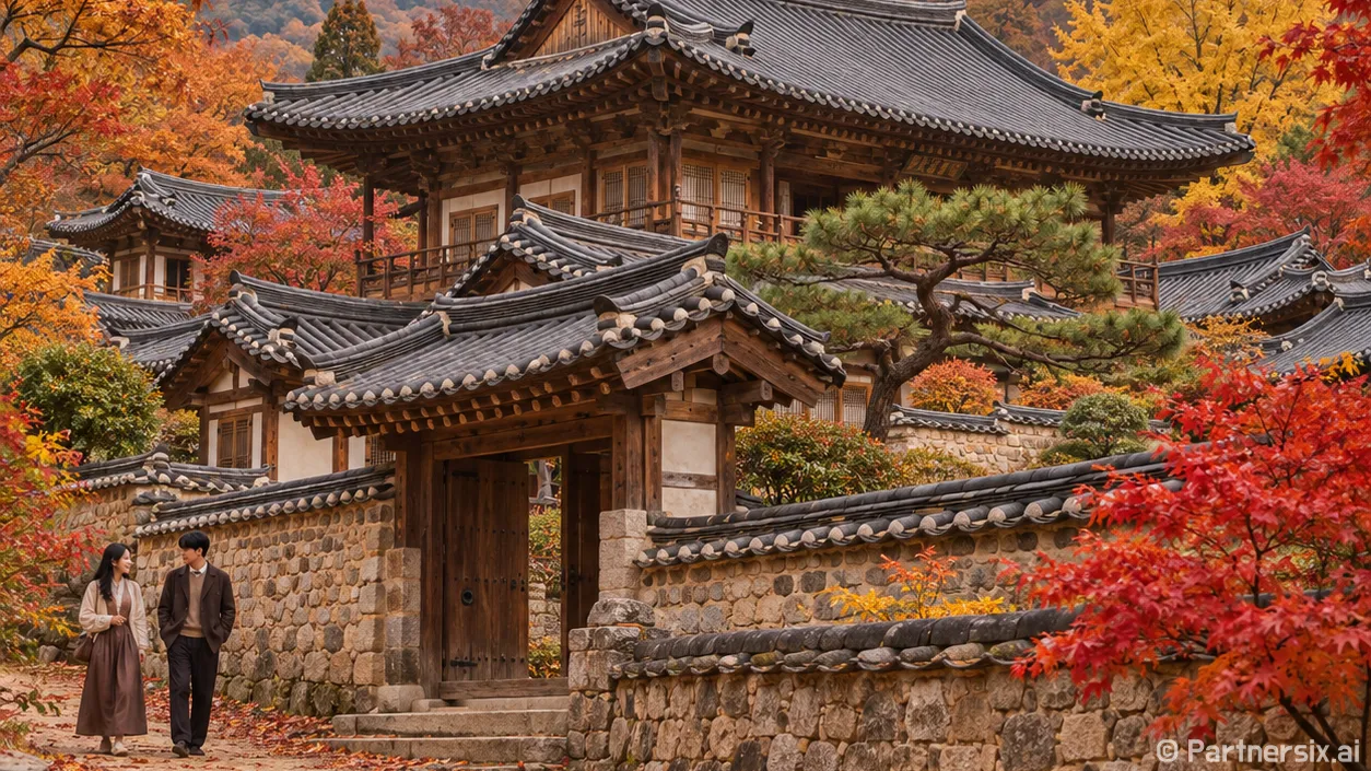 단풍 품은 문헌서원