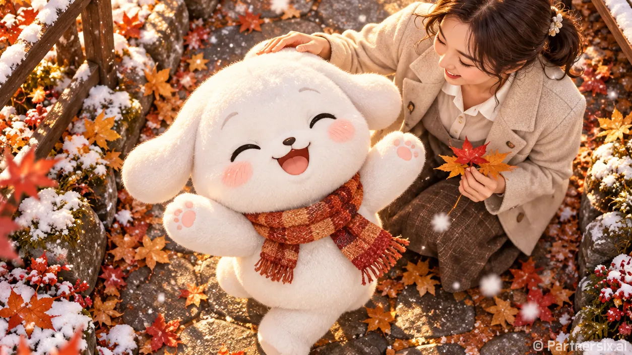 첫눈 품은 조아용 11월