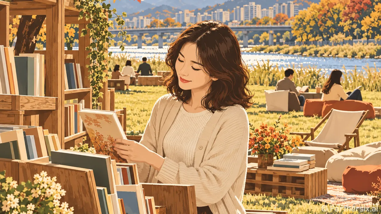 오산천에 펼쳐진 책소풍