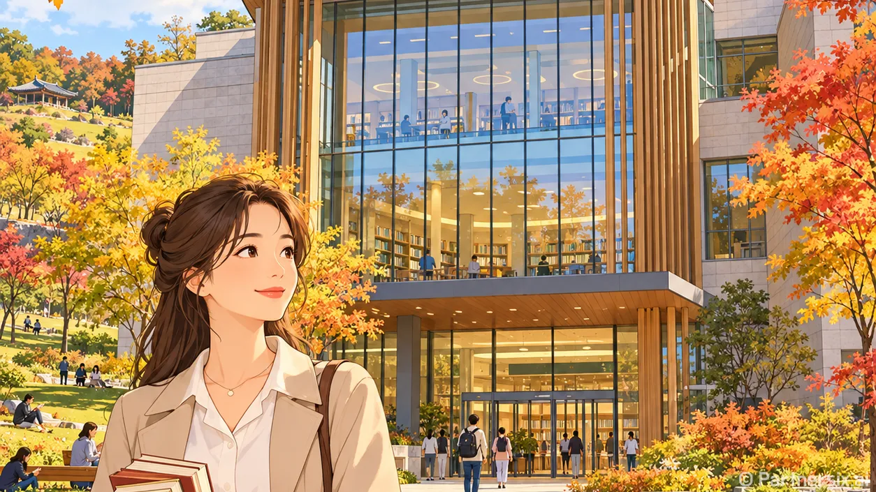 책과 공원이 만나는 진안도서관