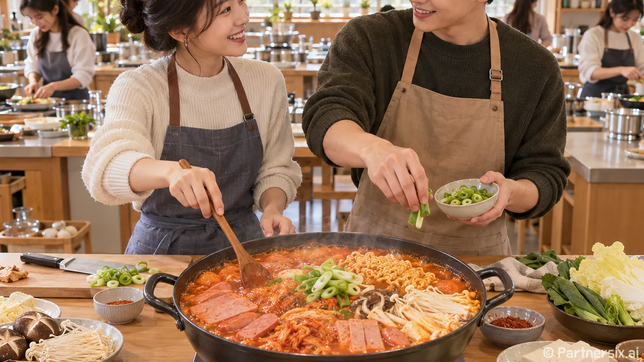 부대찌개가 수업이 되다