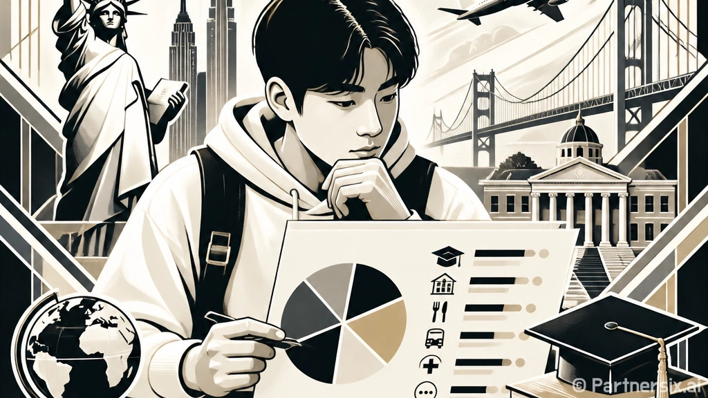 미국유학비용 줄이려…