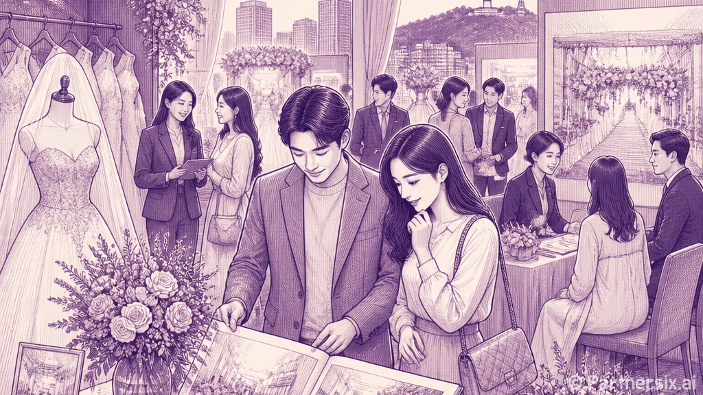 수원웨딩박람회 처음…