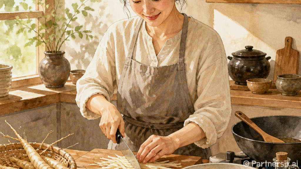 도라지나물볶음 아린 맛 없이 부드럽게 만드는 방법