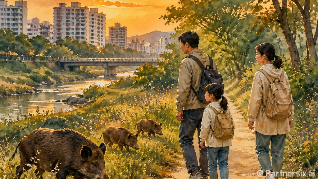공도 멧돼지 마주쳤을 때 안전하게 대처하는 방법