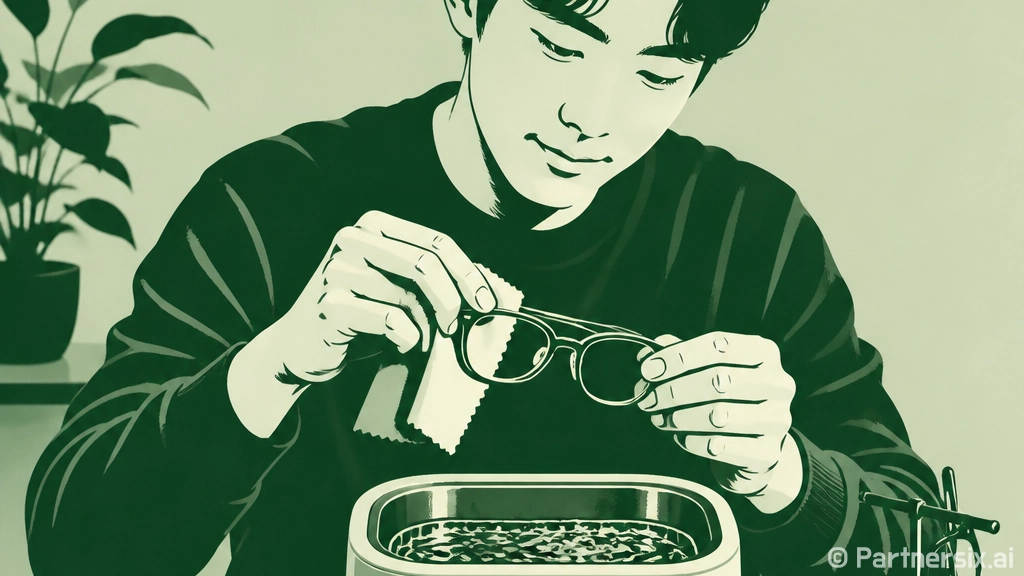 초음파세척기 제대로 쓰는 방법, 안경부터 액세서리까지 실패 줄이는 요령