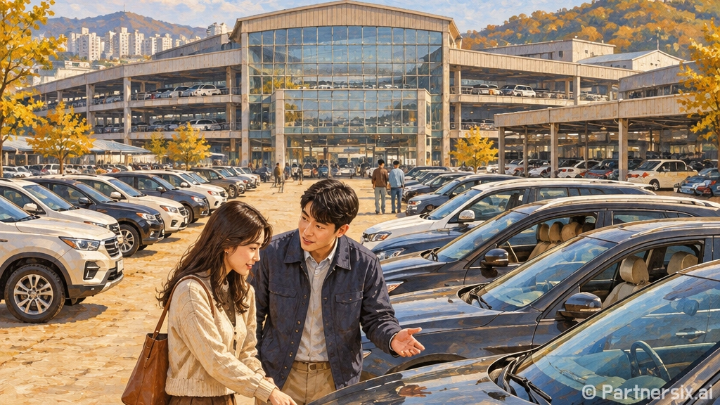 수원도이치오토월드에서 중고차 보려면 이렇게 움직이면 편합니다