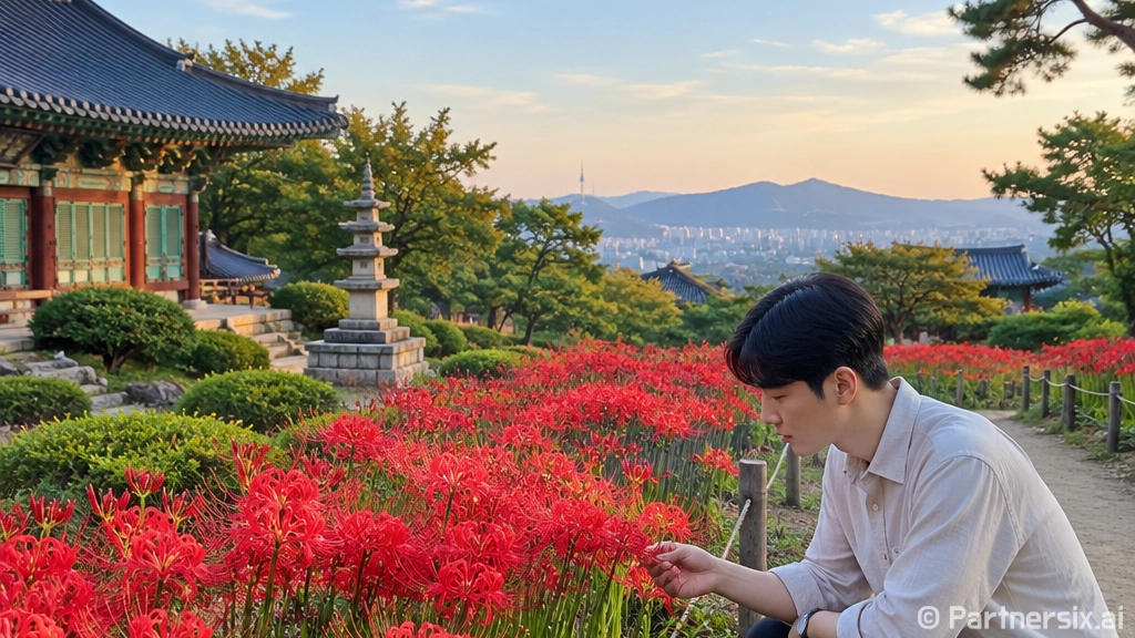 길상사 꽃무릇 보러 가는 방법, 9월 붉은 꽃 놓치지 않으려면 이렇게