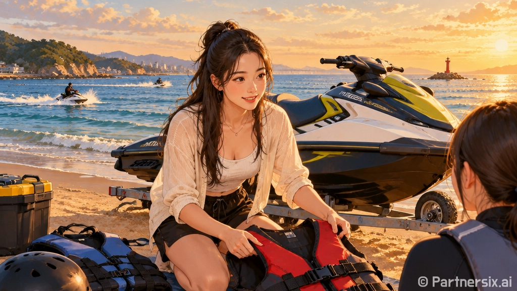 제트스키 처음 타는 방법, 비용 아끼고 안전하게 즐기려면 이렇게