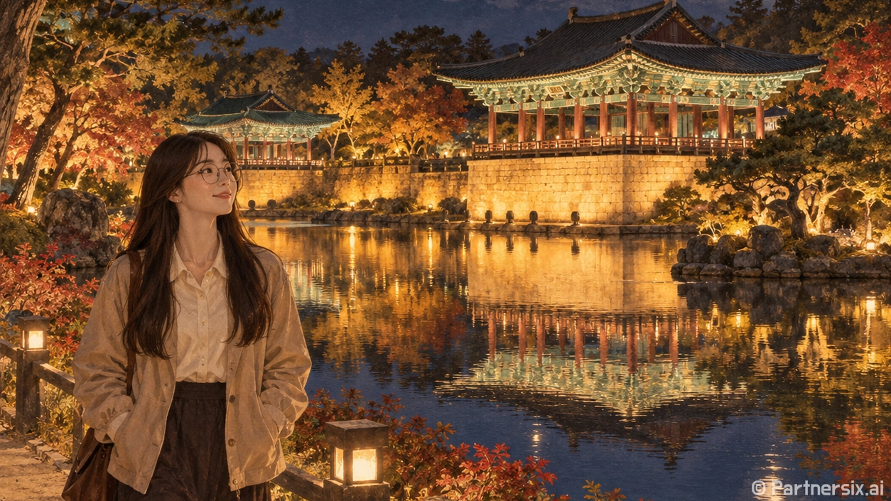 동궁과 월지 야경 제대로 보려면 이렇게 움직이면 됩니다