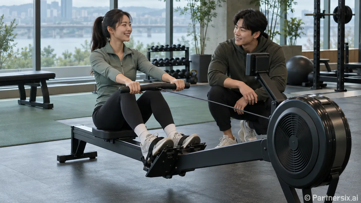 로잉머신 처음 탈 때 자세 잡고 꾸준히 운동하는 방법