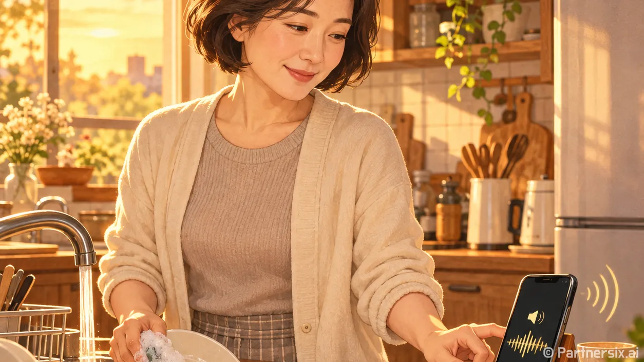 집안일할 때 TTS로 글을 듣는 방법