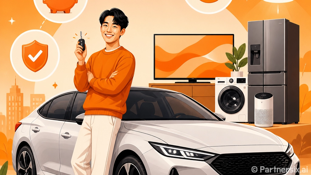 리스 활용법: 차량 리스부터 가전제품 리스까지