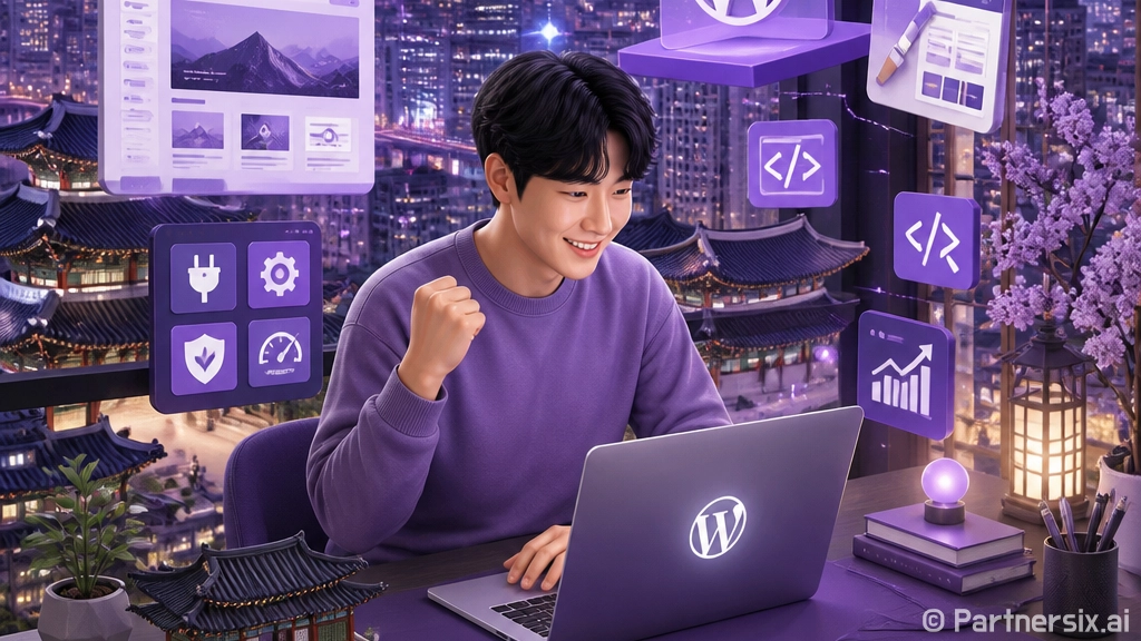 워드프레스 홈페이지를 만드는 간단한 방법