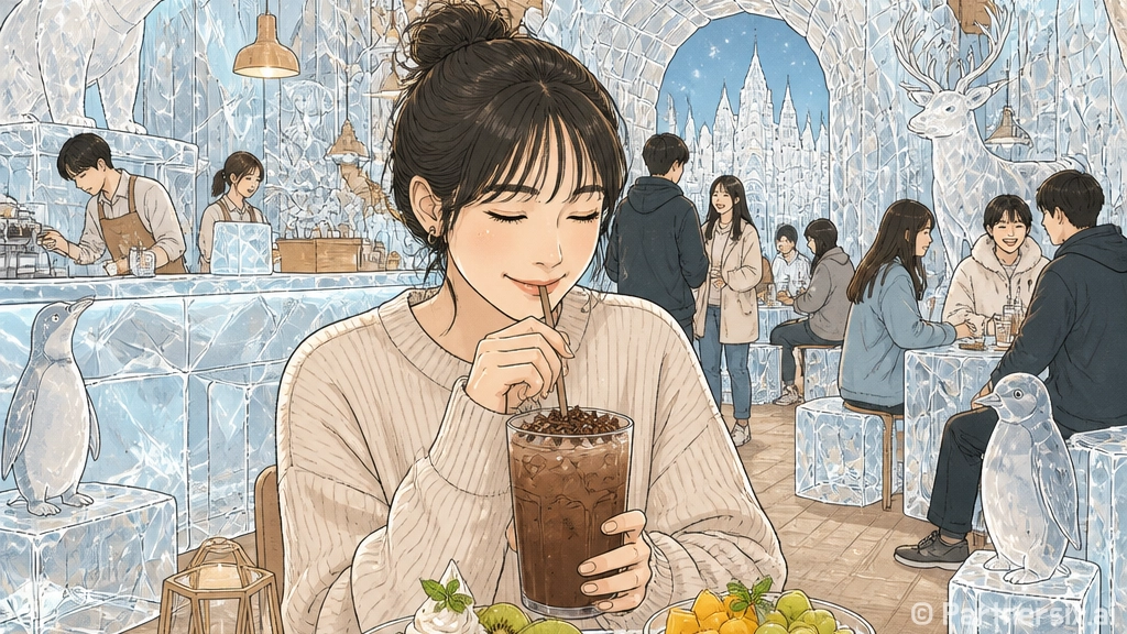 홍대 얼음카페에서 시원한 여름 보내는 방법