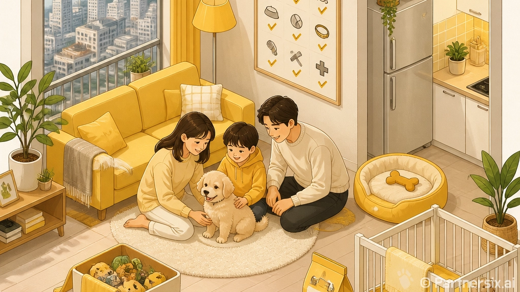 강아지 입양, 이렇게 준비하면 걱정 끝!