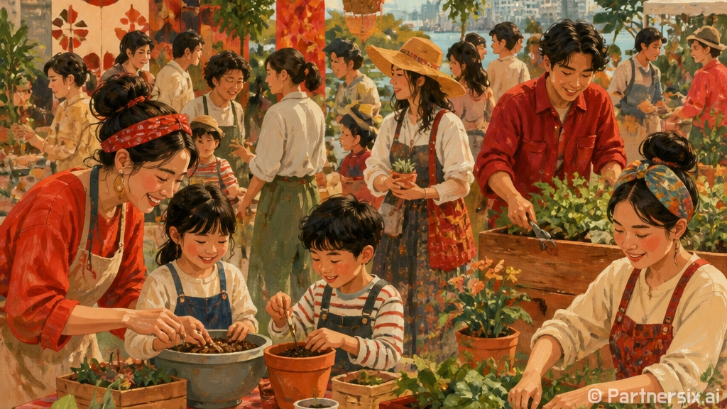 부산도시농업박람회에서 도시 속 농업을 경험하는 방법