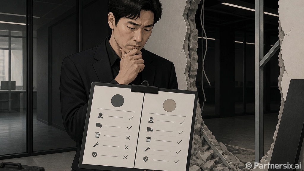가벽 철거 비용 제…