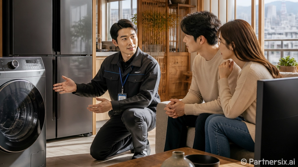 삼성 설치기사 방문…