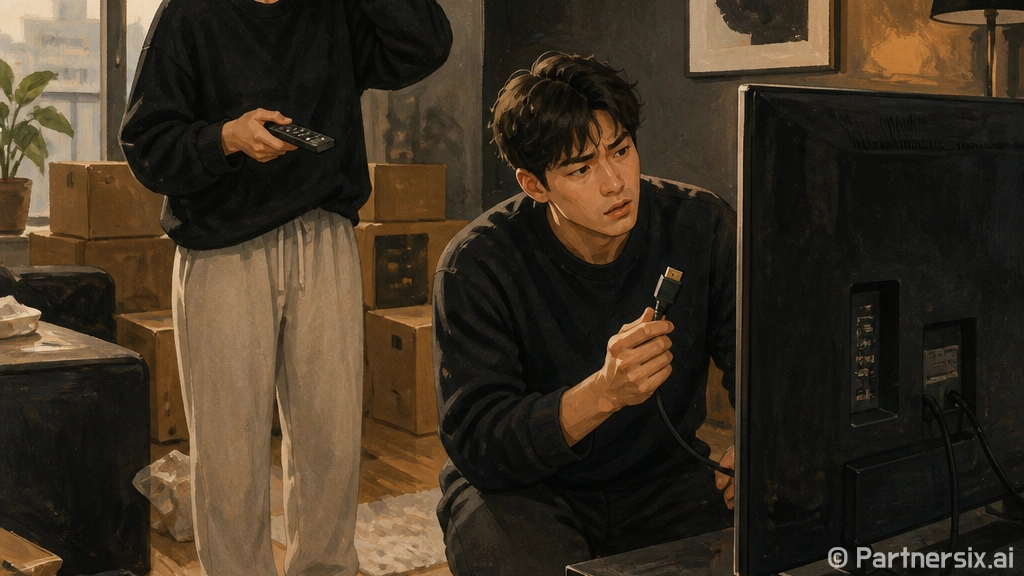 이사 티비 연결방법…