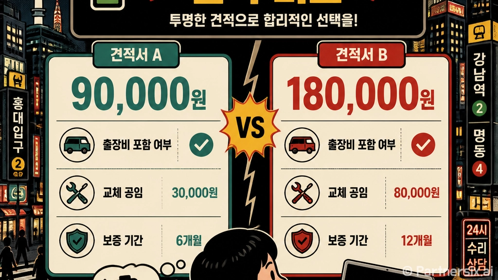 출장서비스 배터리 교체 맡기려면 견적서에서 이렇게 확인하세요