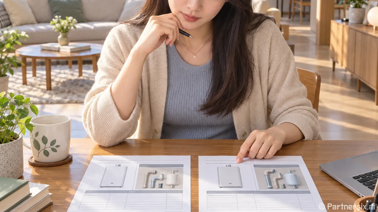 보일러설치기사 부를 때 견적서 확인하는 방법