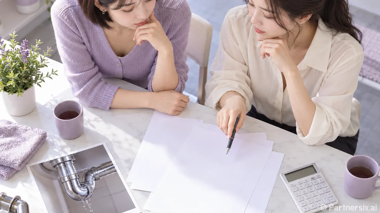 욕실 누수 공사 비용 견적서 제대로 비교하는 방법