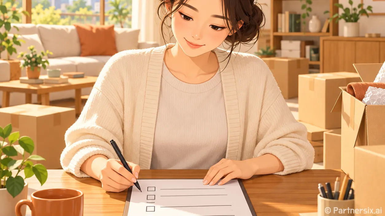이사 체크리스트 양식으로 추가금 막는 방법