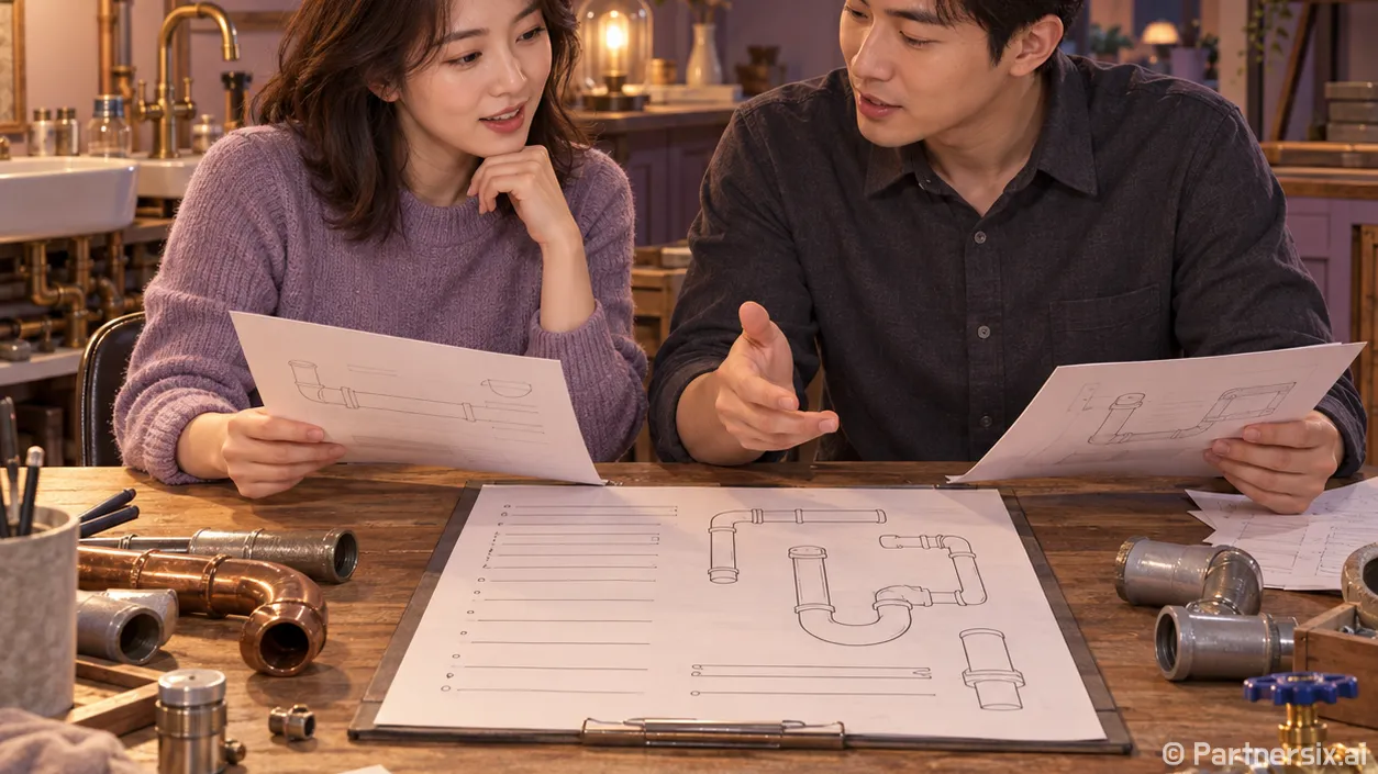 누수공사 큰우물로 견적서 제대로 보는 방법