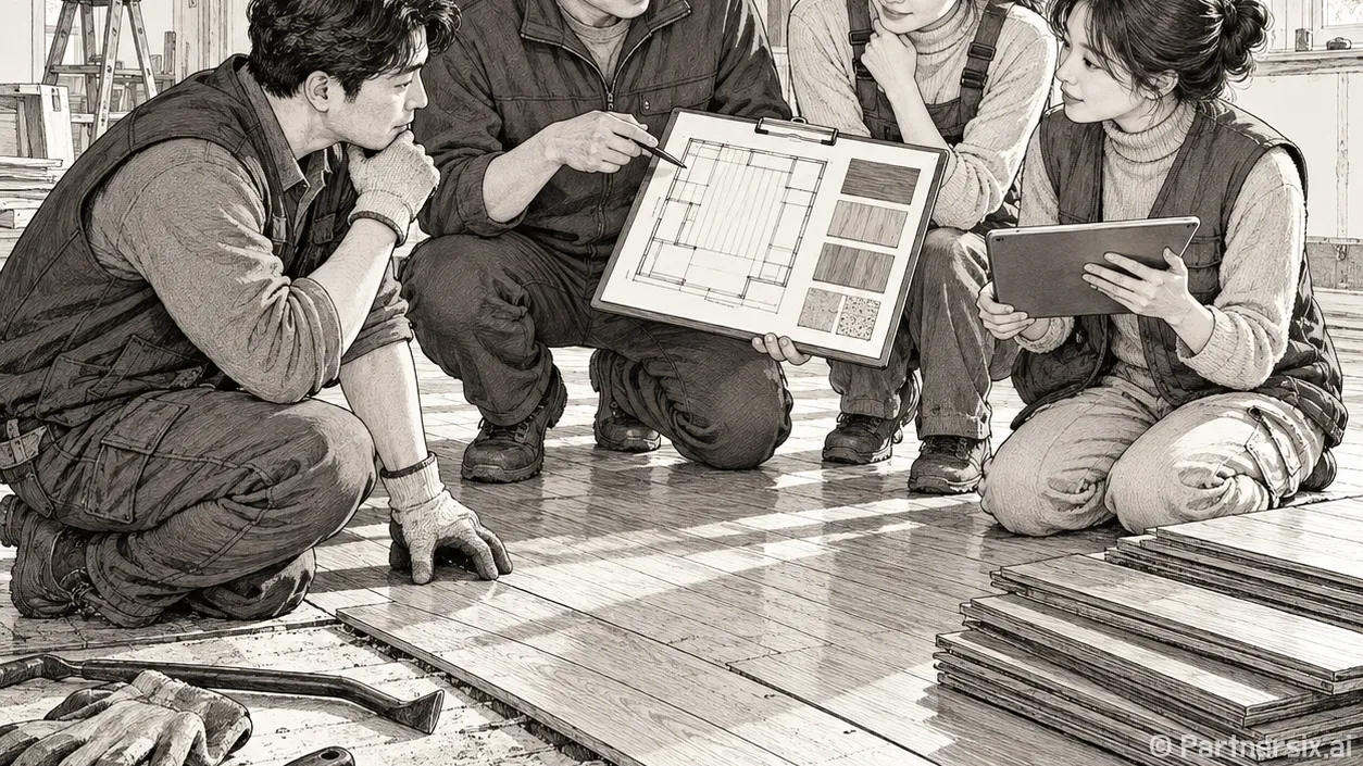 강마루 철거 비용 견적서 제대로 비교하는 방법
