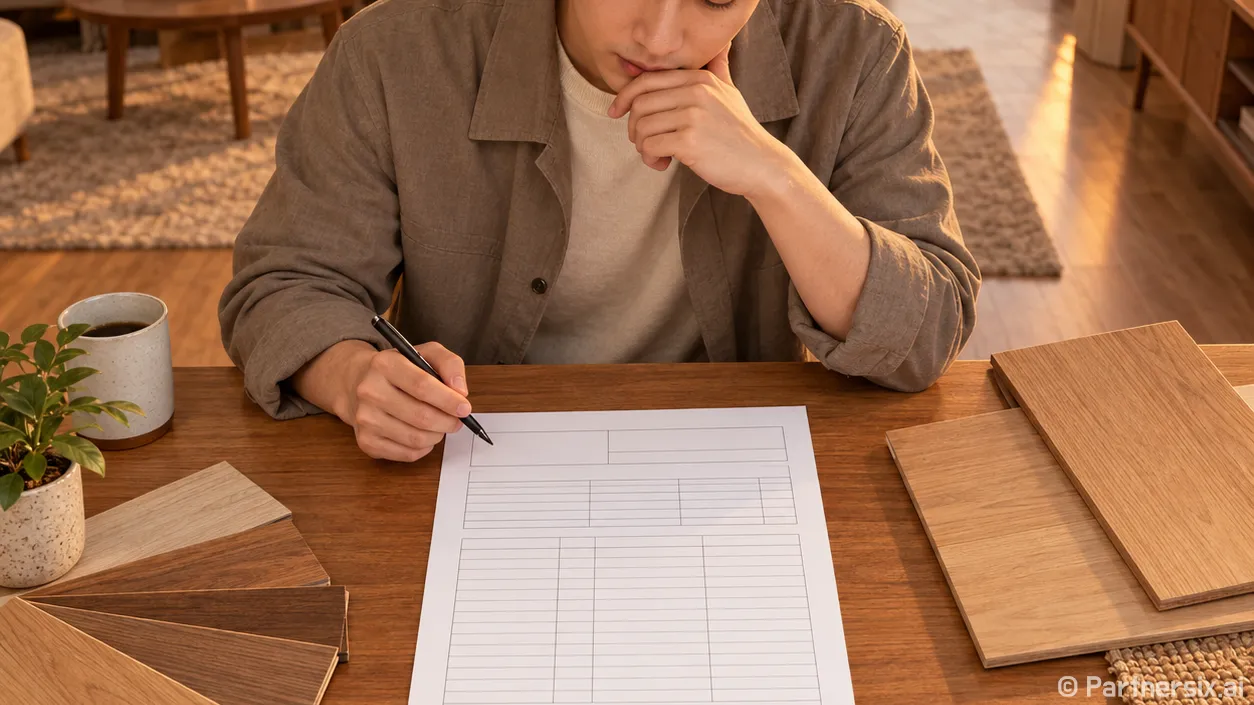 강마루 시공비용 견적서에서 확인하는 방법