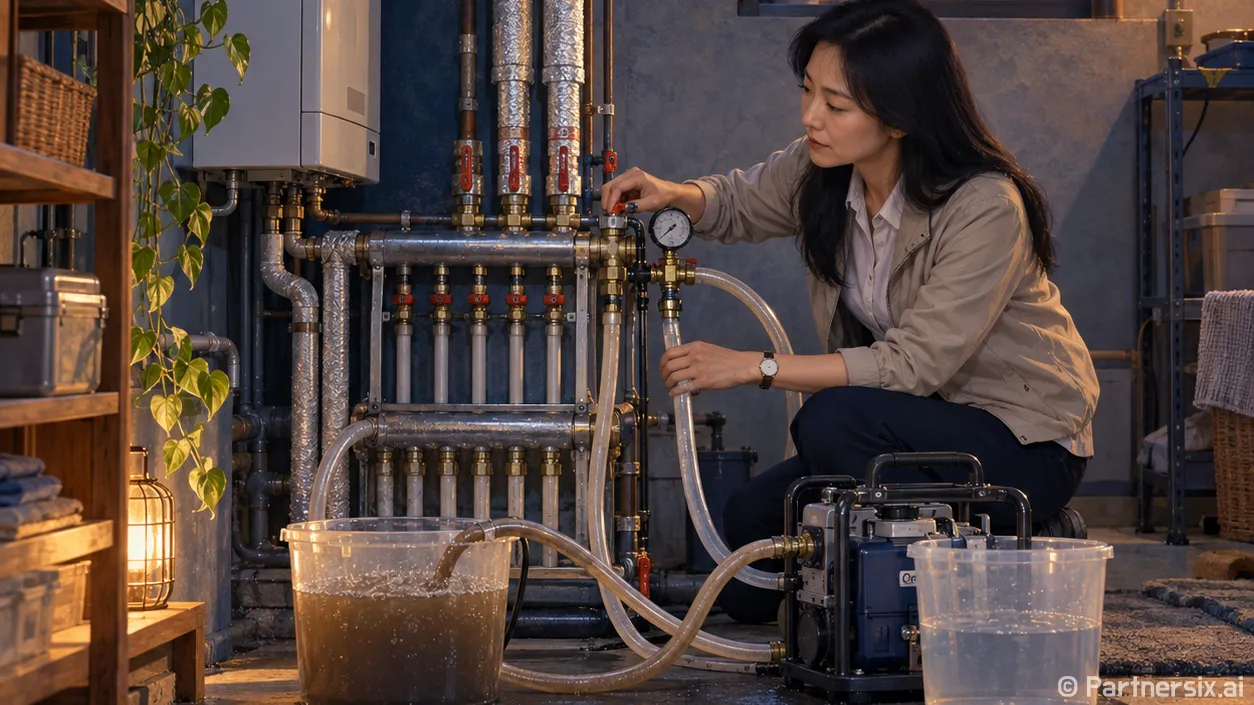 난방배관청소 누수 걱정 없이 견적받는 방법