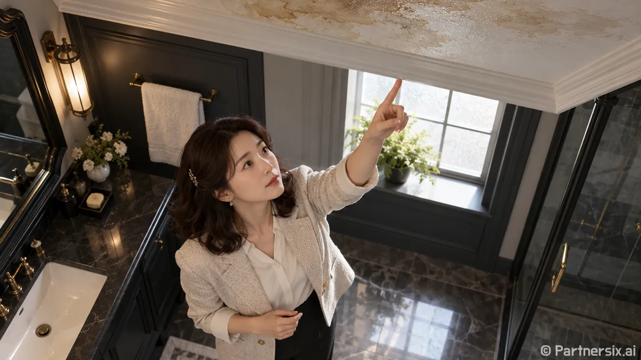 아랫집 누수 원인 찾고 수리 견적 받는 방법