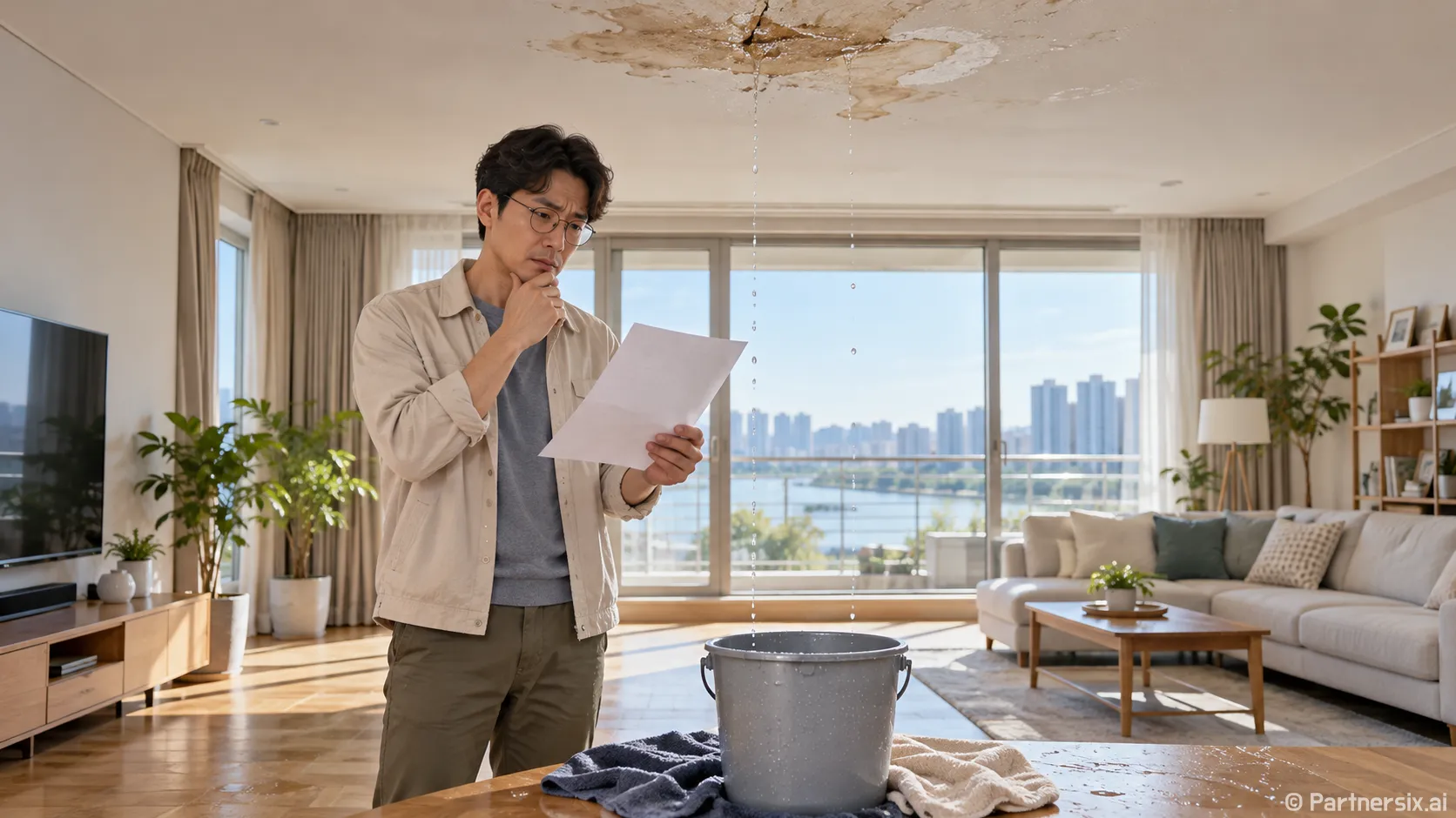윗집 누수 생겼을 때 견적과 보상 확인하는 방법