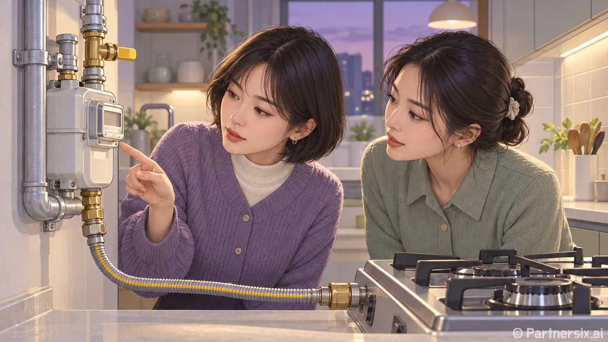 이사 도시가스 연결 예약하고 비용 확인하는 방법