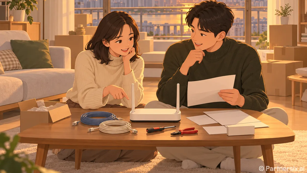 이사 인터넷 설치 비용과 일정 확인하는 방법