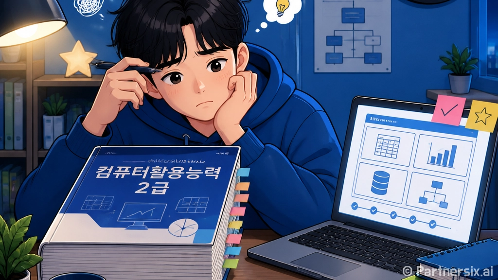 컴활2급필기 3주 안에 합격하는 방법