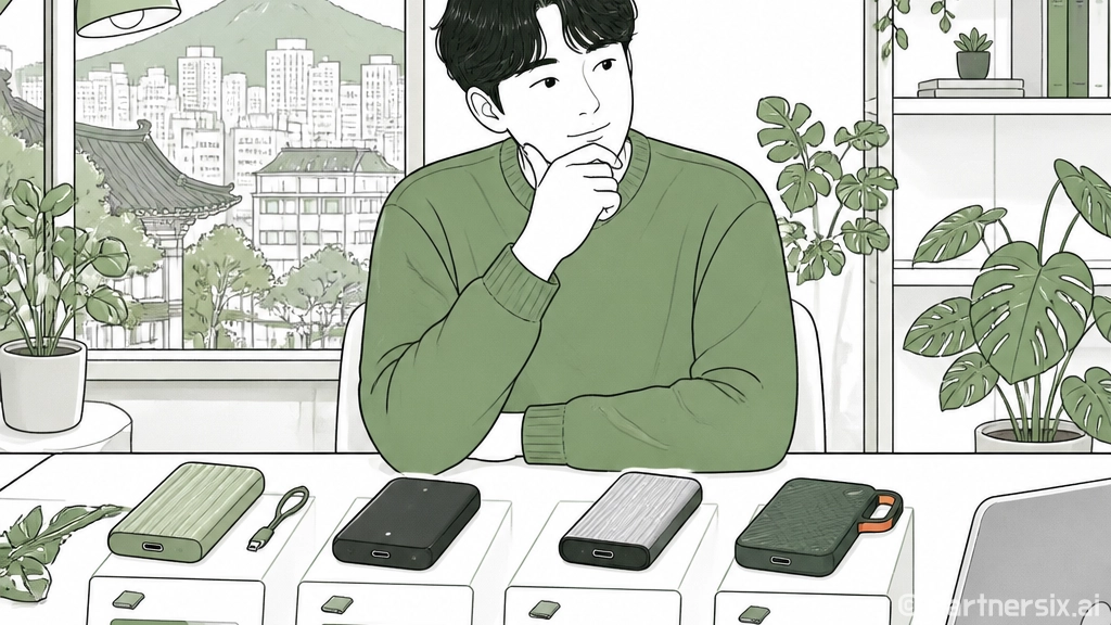 초보자를 위한 외장하드SSD 고르는 방법, 용량부터 속도까지 이렇게 보면 됩니다