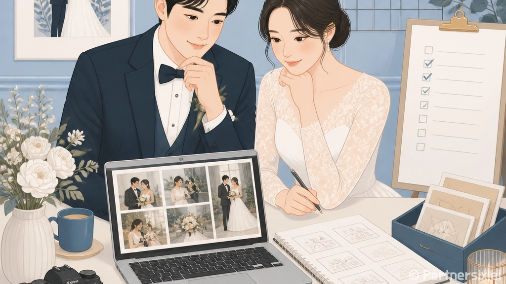 초보자를 위한 웨딩스냅 준비 방법, 예쁘게 남기려면 이렇게 해보세요