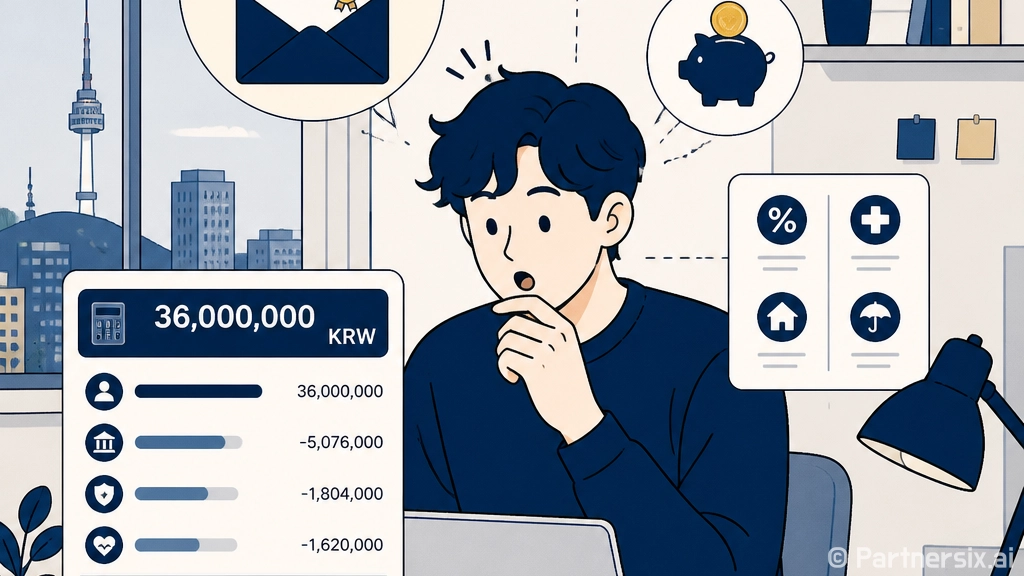 급여계산기 제대로 쓰는 방법, 실수령액 확인하려면 이렇게