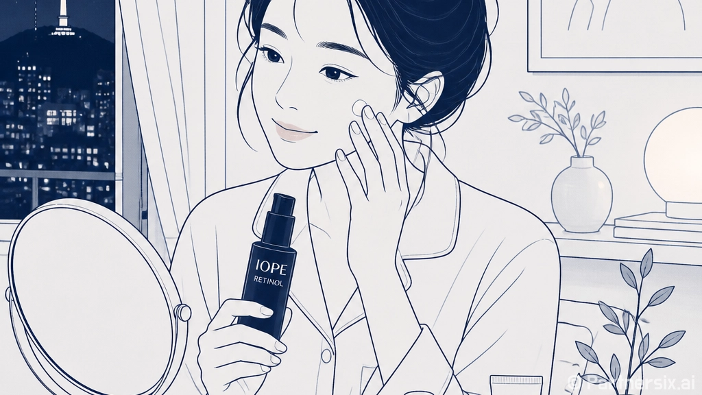 아이오페레티놀 처음 쓸 때 자극 줄이는 방법