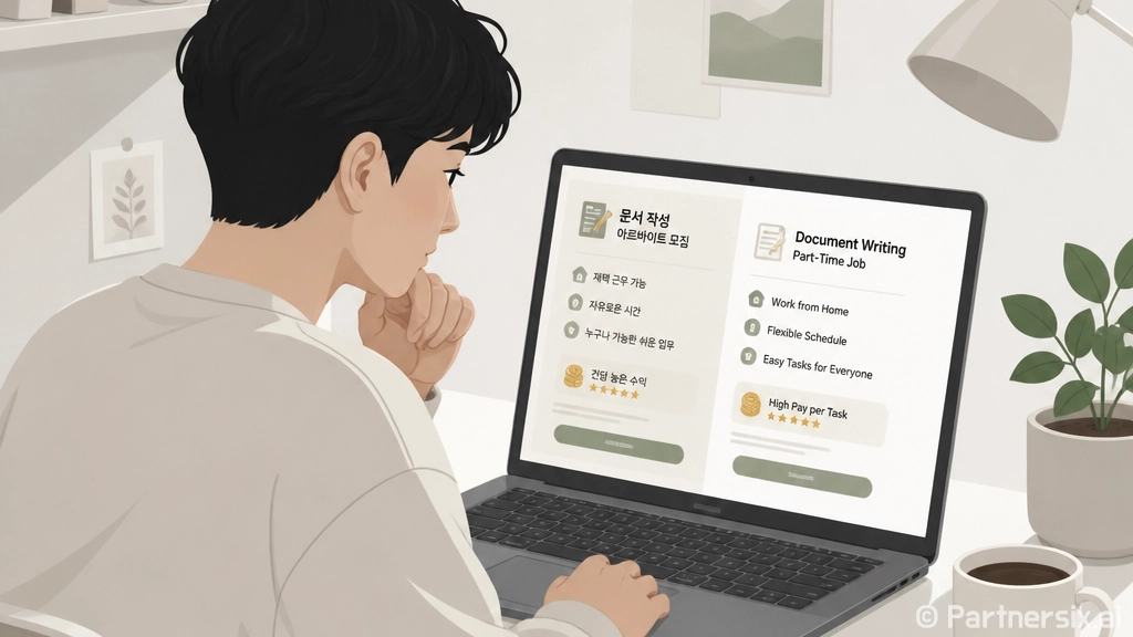 문서작성알바 시작하…