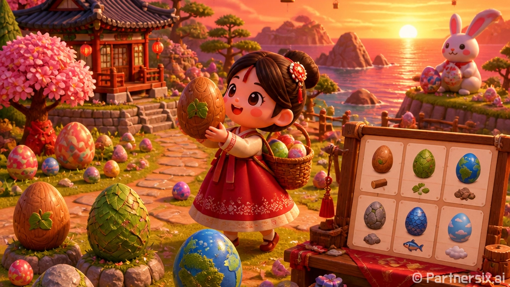 모동숲 이스터에그 …
