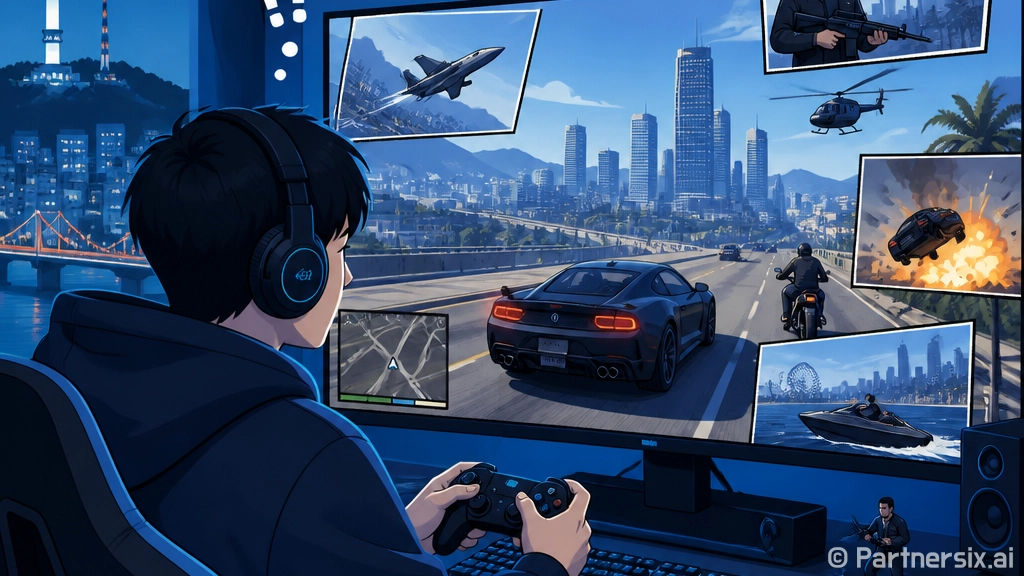 초보자를 위한 GTA5 재미있게 시작하는 방법
