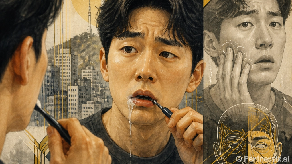 안면마비가 갑자기 …