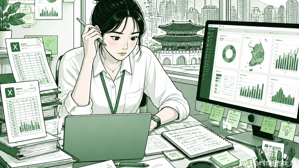 POWERBI 초보자가 업무 대시보드 만드는 방법