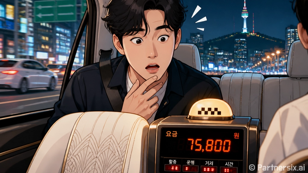 택시 탈 때 요금 …